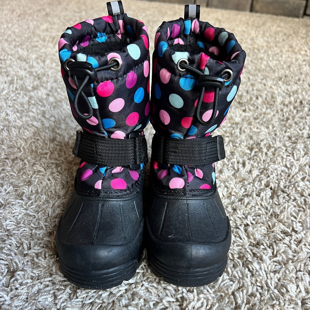 Polka Dot Winter Boots